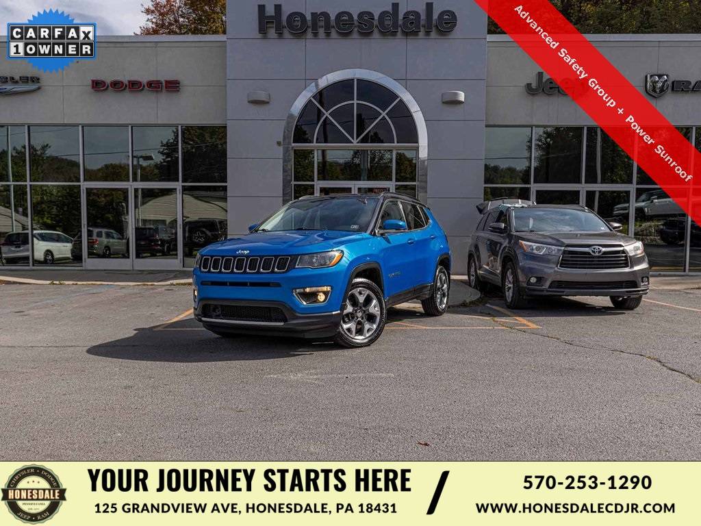 2020 Jeep Compass Limited — SUV — 85,133 mi — Honesdale, PA