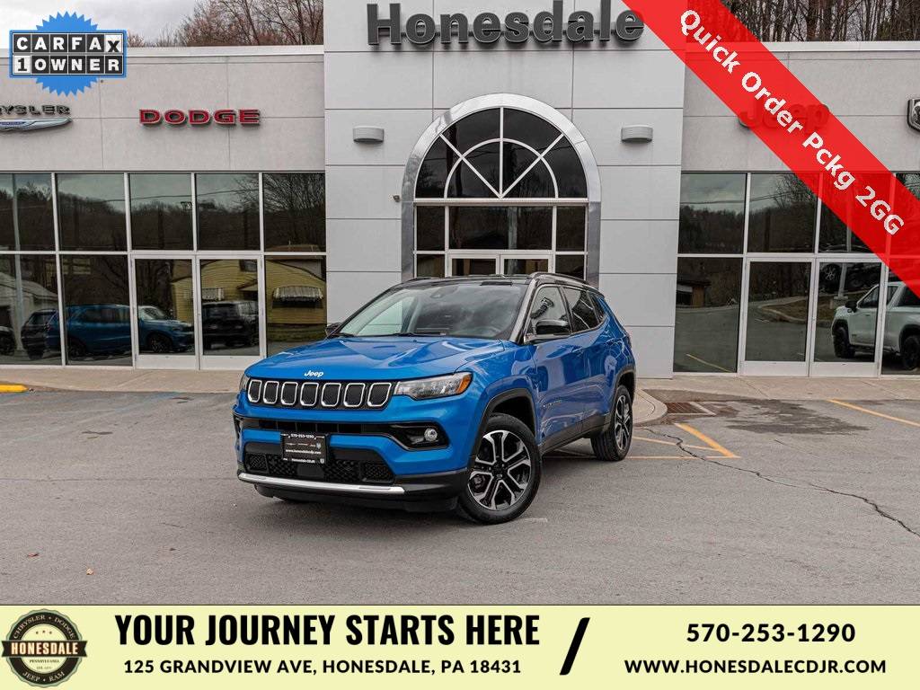 2022 Jeep Compass Limited — SUV — 3,956 mi — Honesdale, PA