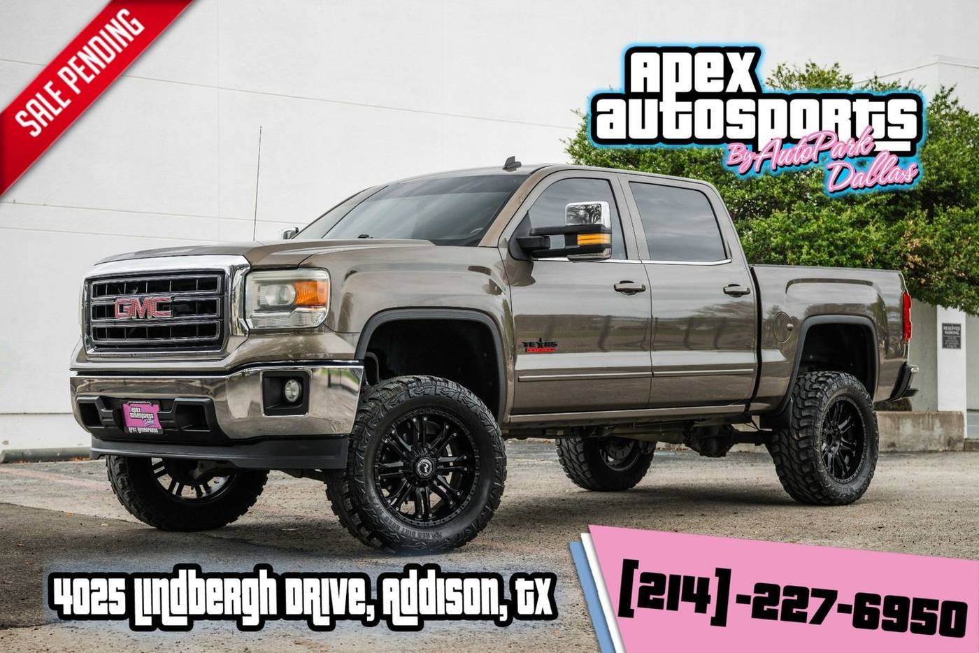 2014 GMC Sierra 1500 SLE — Pickup Truck — 90,153 mi — Addison, TX