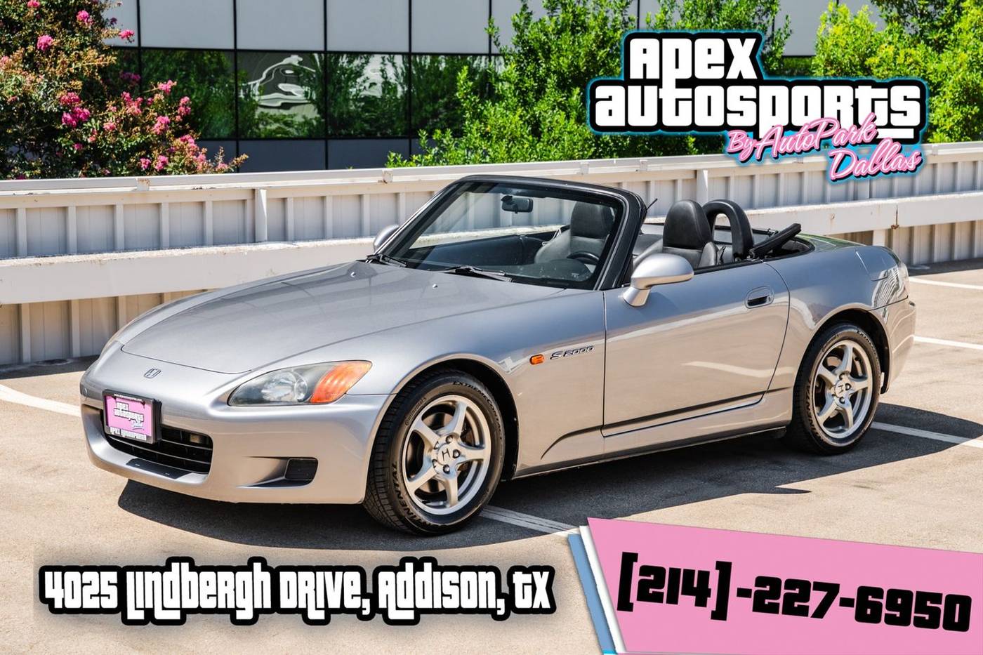 2000 Honda S2000 Base — Convertible — 91,054 mi — Addison, TX