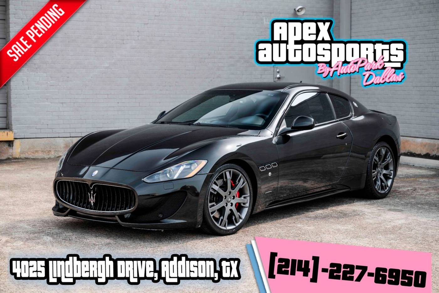 2014 Maserati GranTurismo Sport — Coupe — 72,007 mi — Addison, TX