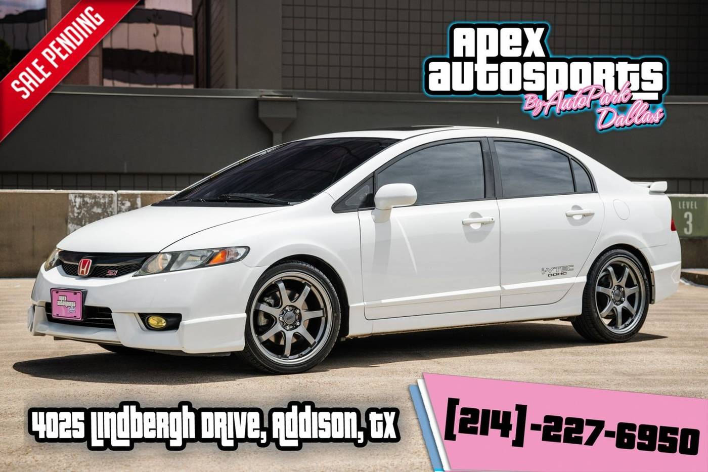 2011 Honda Civic Si — Sedan — 99,718 mi — Addison, TX
