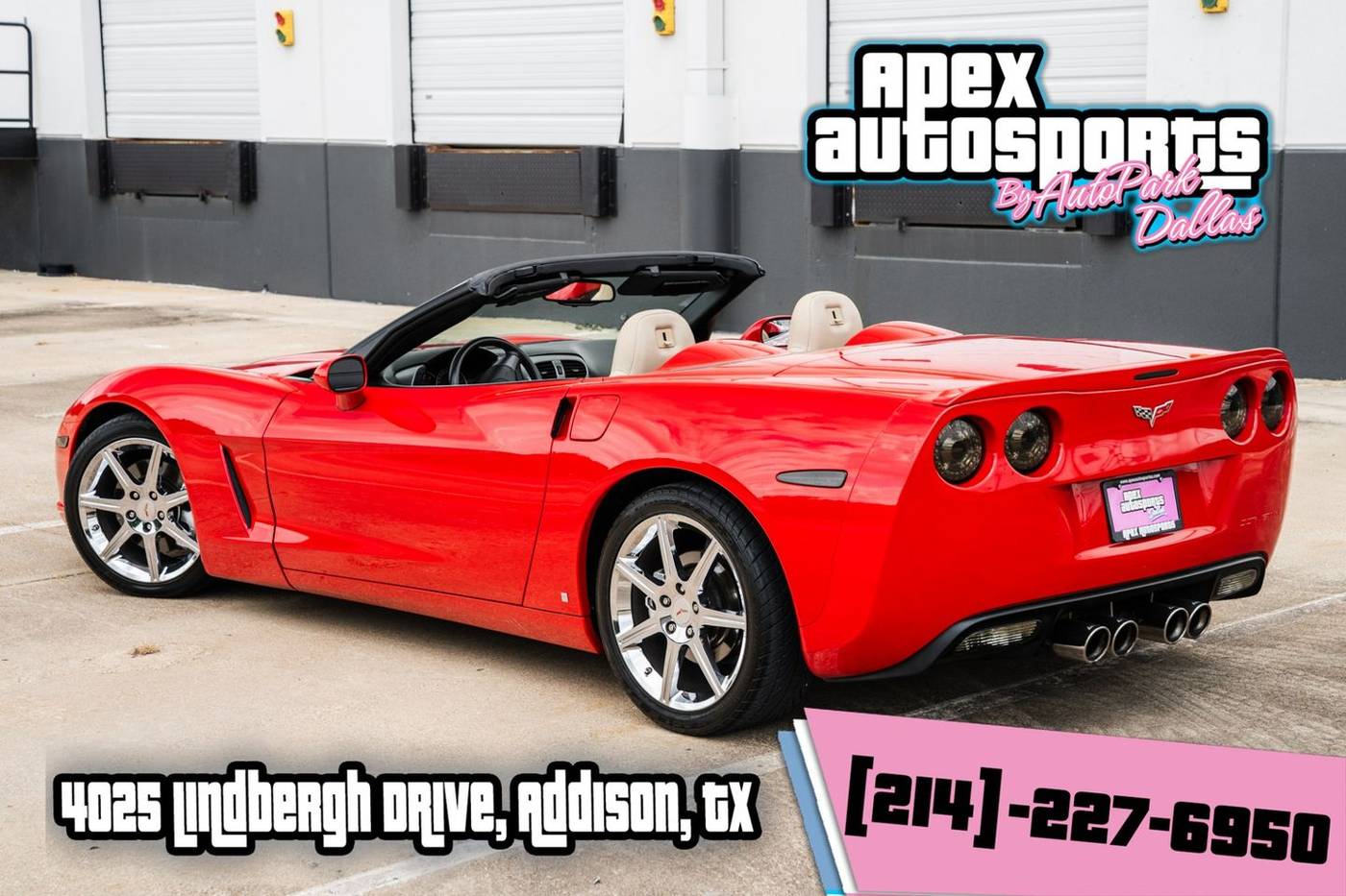 2006 Chevrolet Corvette Base — Convertible — 70,342 mi — Addison, TX