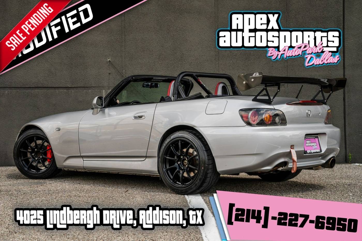 2004 Honda S2000 Base — Convertible — 83,566 mi — Addison, TX