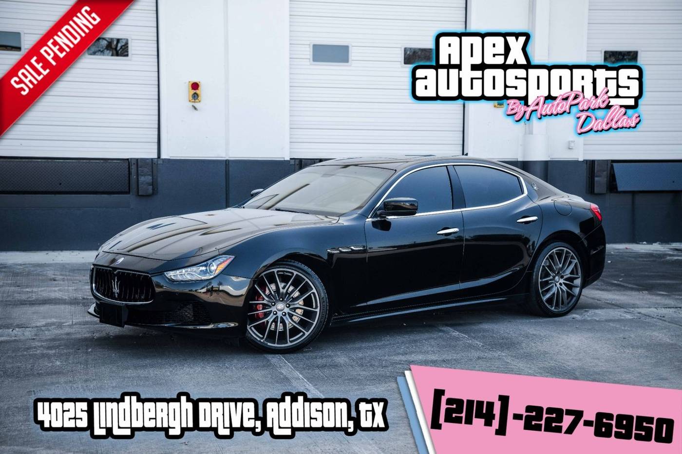 2016 Maserati Ghibli S — Sedan — 64,811 mi — Addison, TX
