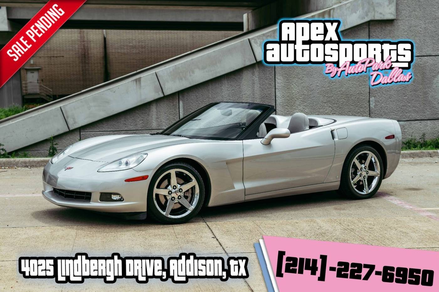 2006 Chevrolet Corvette Base — Convertible — 65,531 mi — Addison, TX