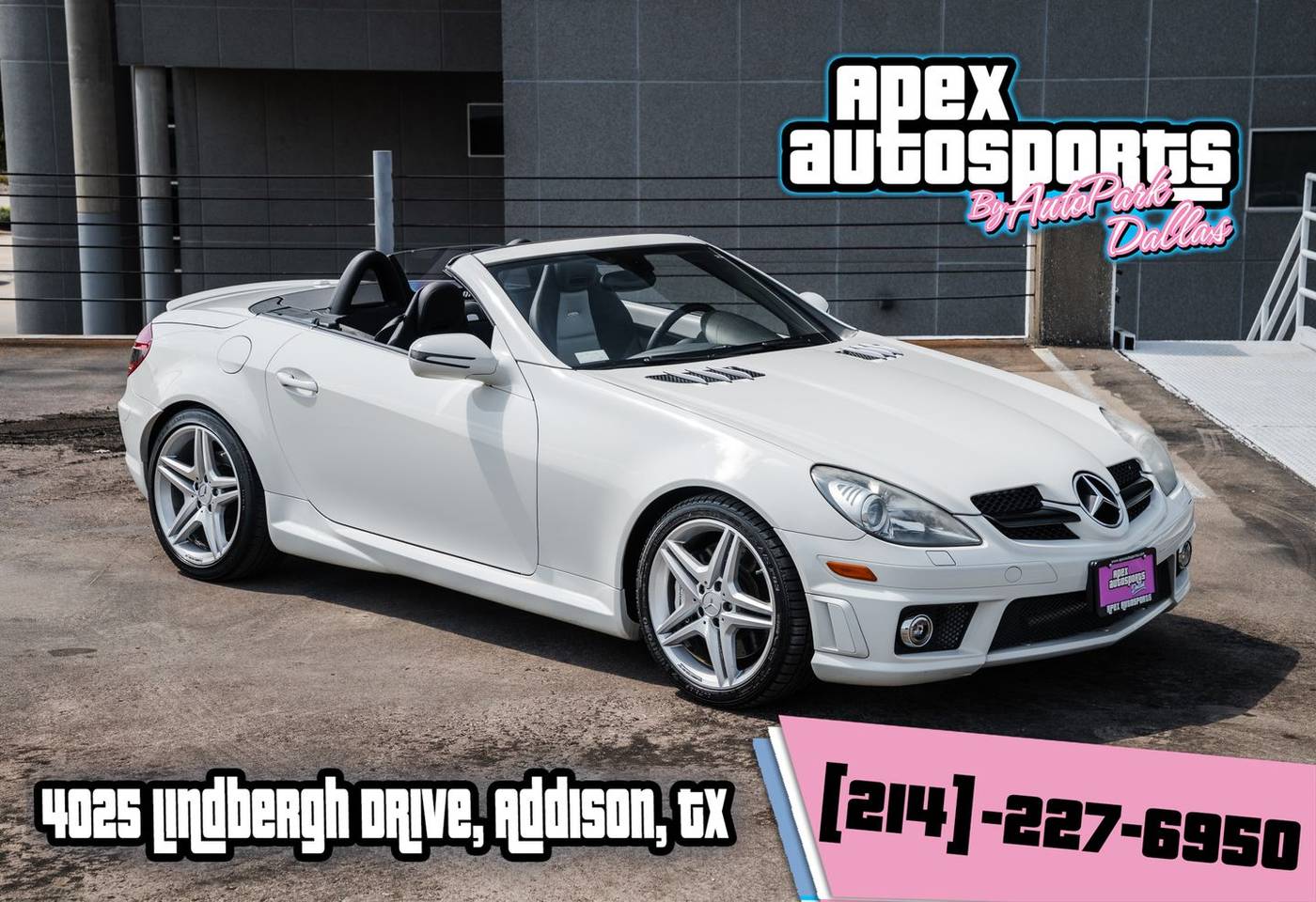 2009 Mercedes-Benz SLK SLK 55 AMG — Convertible — 59,433 mi — Addison, TX