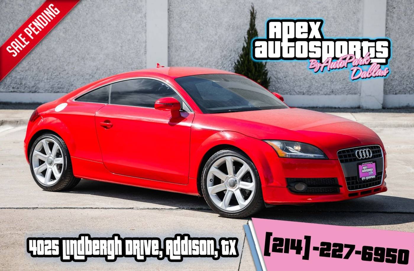 2008 Audi TT 2.0T — Coupe — 99,430 mi — Addison, TX