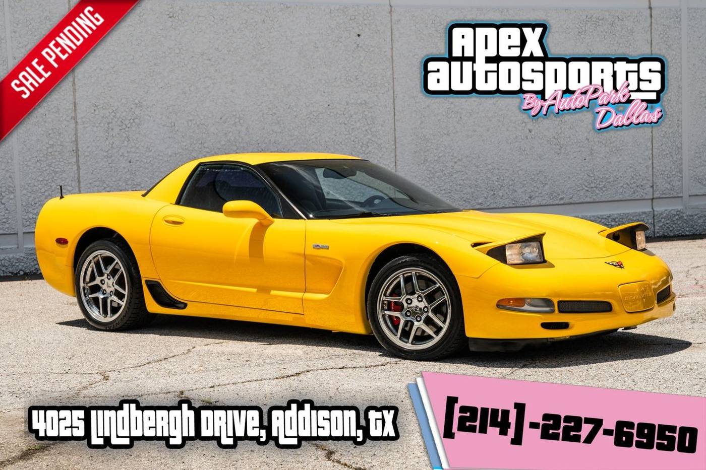 2002 Chevrolet Corvette Z06 — Coupe — 125,150 mi — Addison, TX