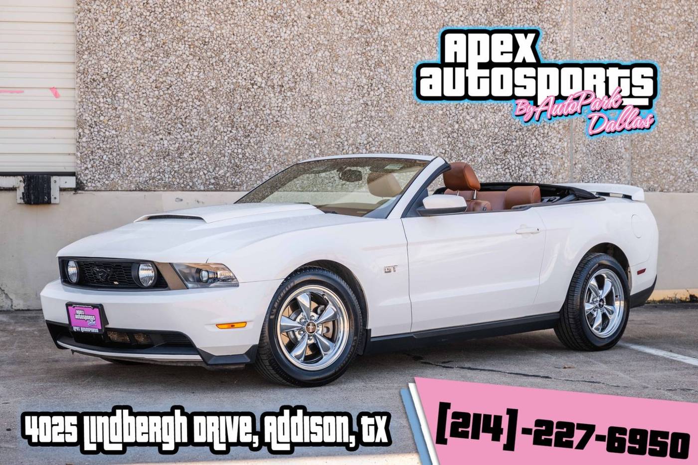 2010 Ford Mustang GT Premium — Convertible — 59,696 mi — Addison, TX