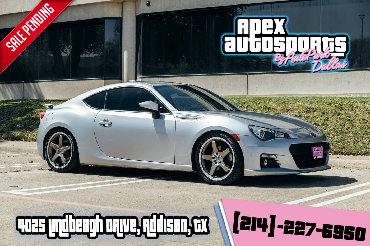 2015 Subaru BRZ Limited — Coupe — 74,080 mi — Addison, TX