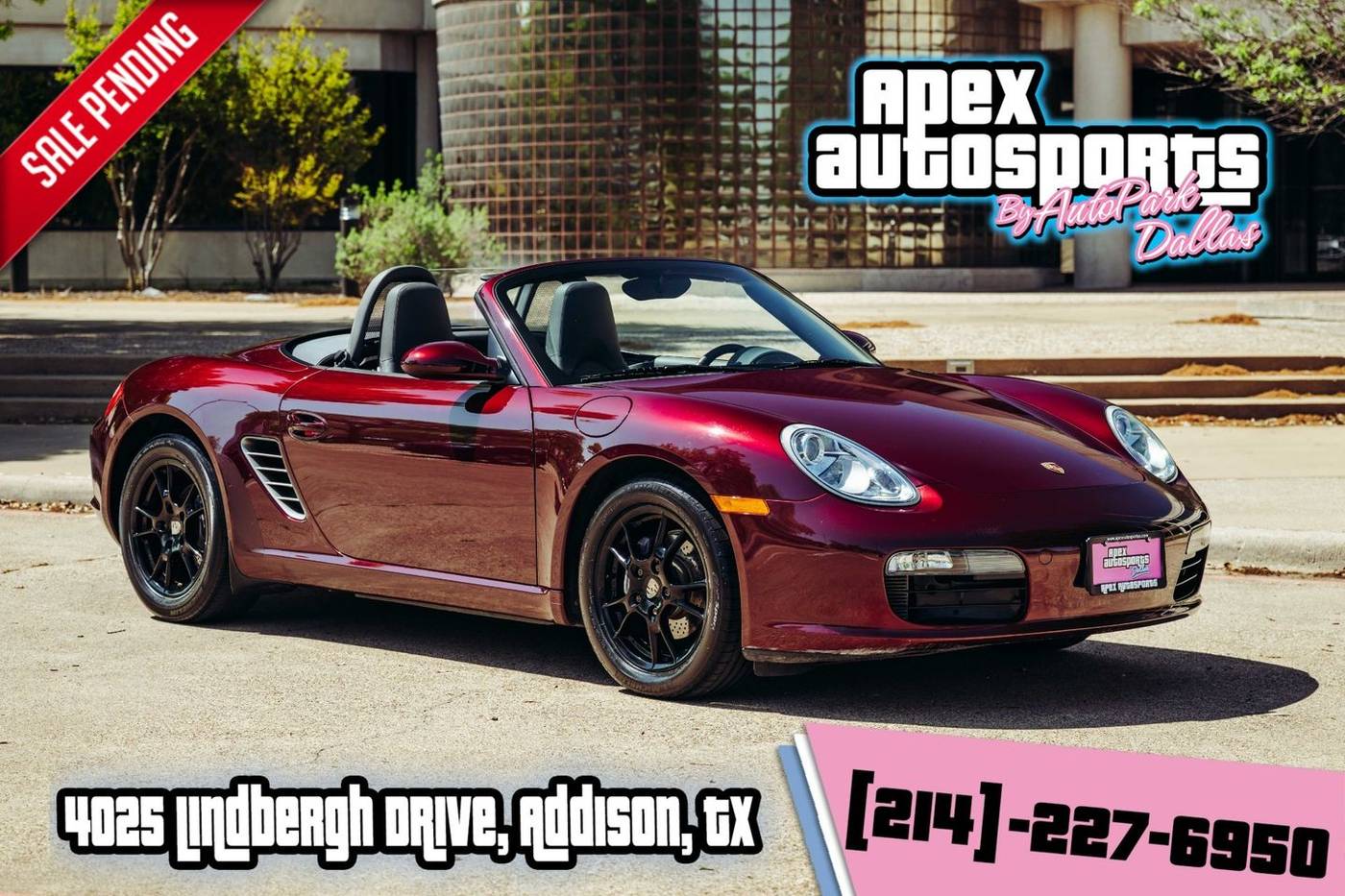 2005 Porsche Boxster Standard — Convertible — 43,411 mi — Addison, TX