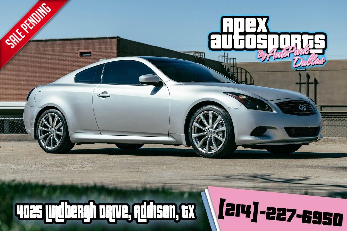 2008 INFINITI G G37 — Coupe — 65,580 mi — Addison, TX