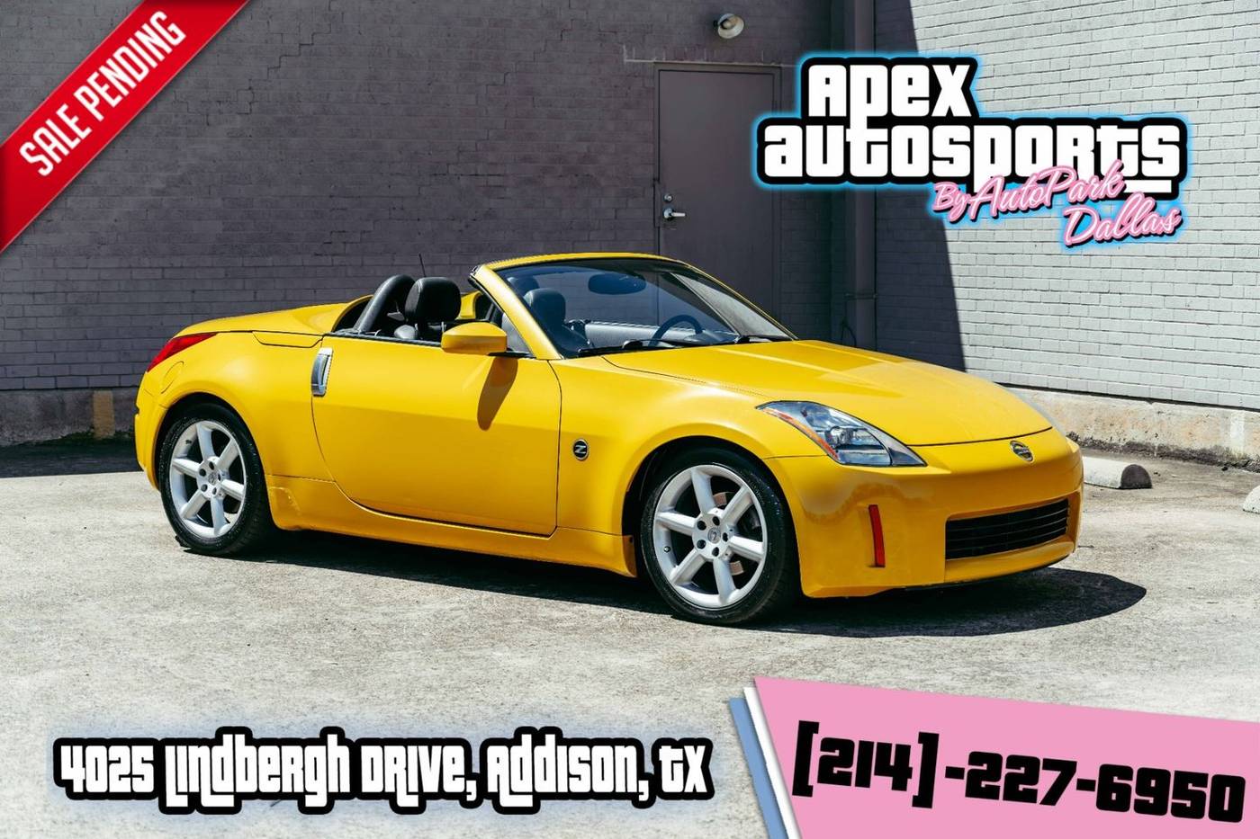 2005 Nissan 350Z Touring — Convertible — 39,893 mi — Addison, TX
