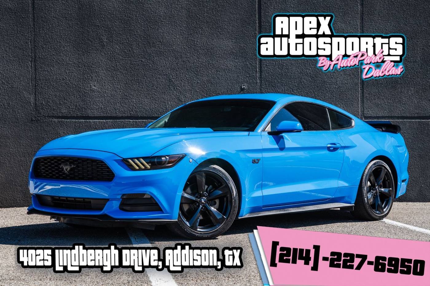 2017 Ford Mustang V6 — Coupe — 39,521 mi — Addison, TX