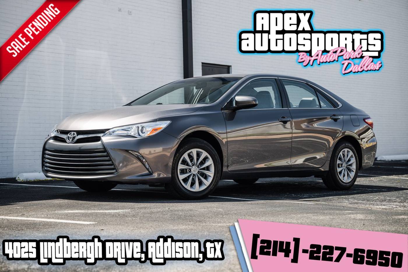 2017 Toyota Camry LE — Sedan — 49,389 mi — Addison, TX