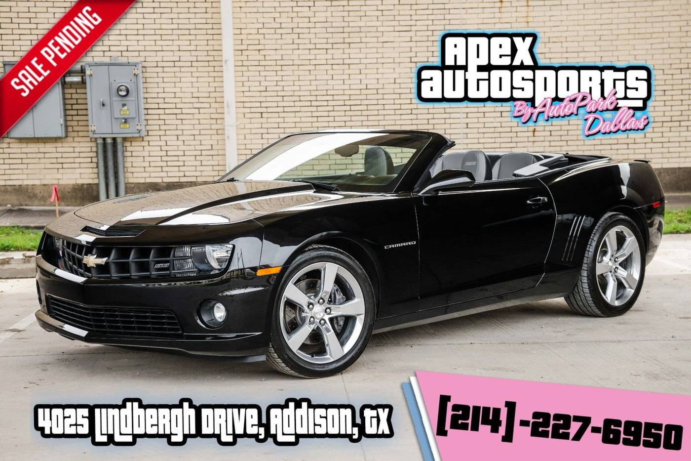 2011 Chevrolet Camaro 2SS — Convertible — 67,795 mi — Addison, TX
