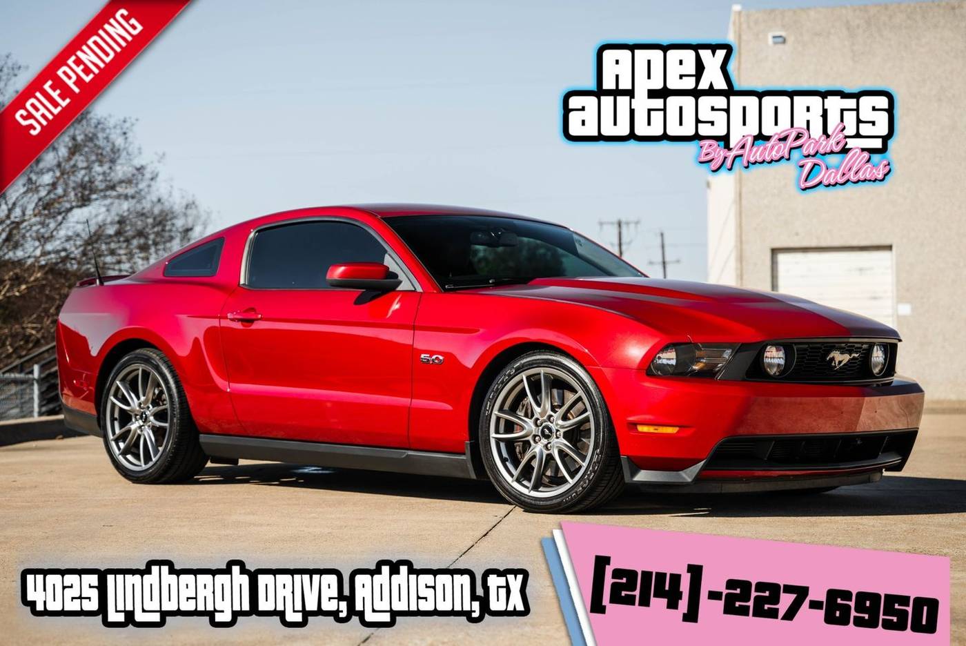 2011 Ford Mustang GT Premium — Coupe — 56,467 mi — Addison, TX