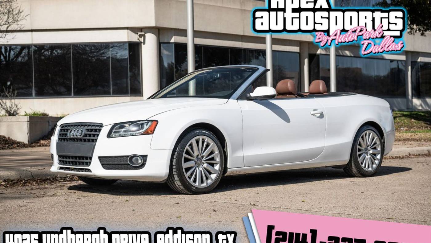 2010 Audi A5 Premium Plus — Convertible — 62,158 mi — Addison, TX