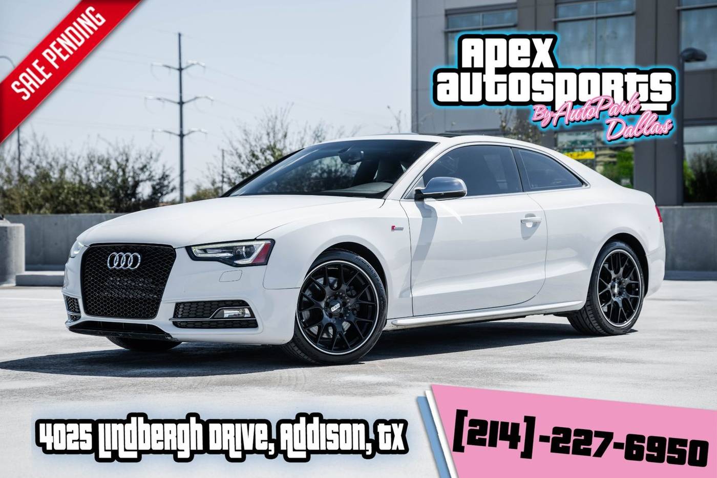 2013 Audi S5 Prestige — Coupe — 96,621 mi — Addison, TX
