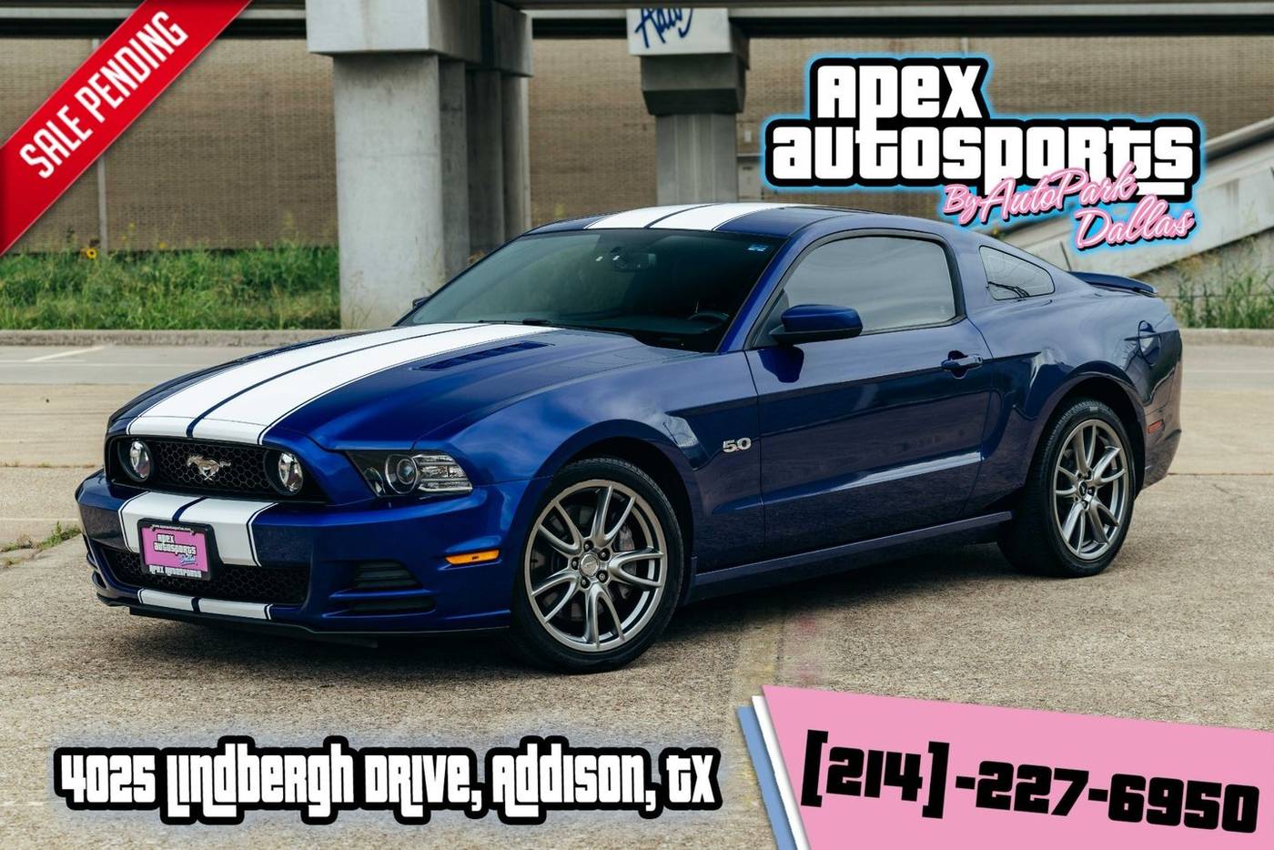 2013 Ford Mustang GT Premium — Coupe — 59,782 mi — Addison, TX