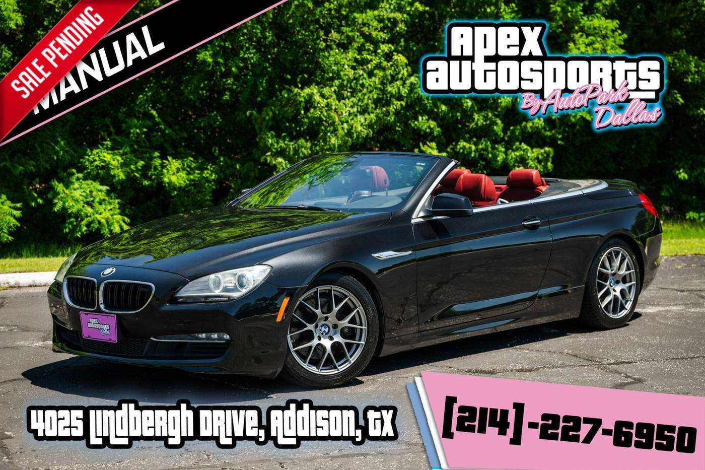 2012 BMW 6 Series 650i — Convertible — 99,872 mi — Addison, TX
