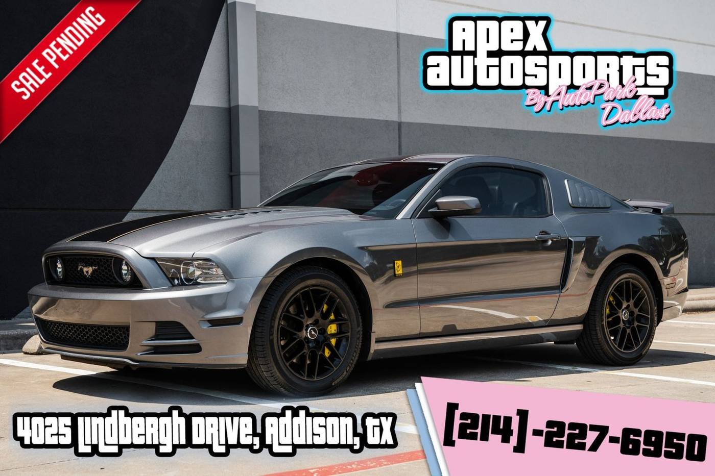 2013 Ford Mustang GT Premium — Coupe — 66,215 mi — Addison, TX