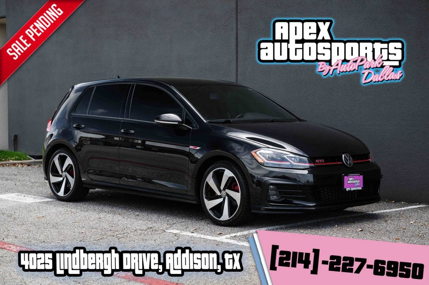 2019 Volkswagen Golf GTI SE — Hatchback — 98,136 mi — Addison, TX