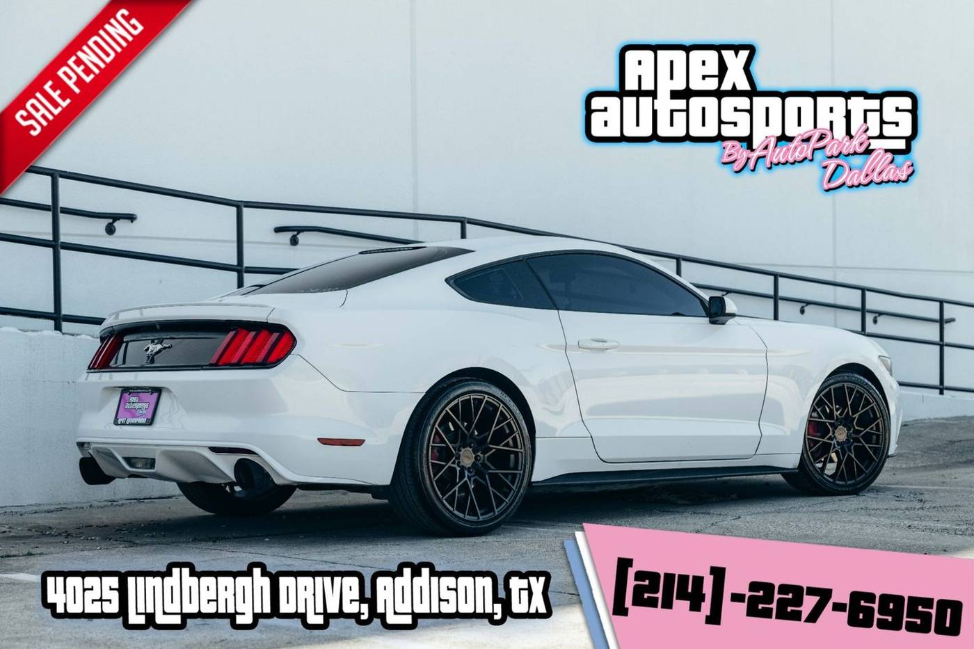 2015 Ford Mustang V6 — Coupe — 88,444 mi — Addison, TX