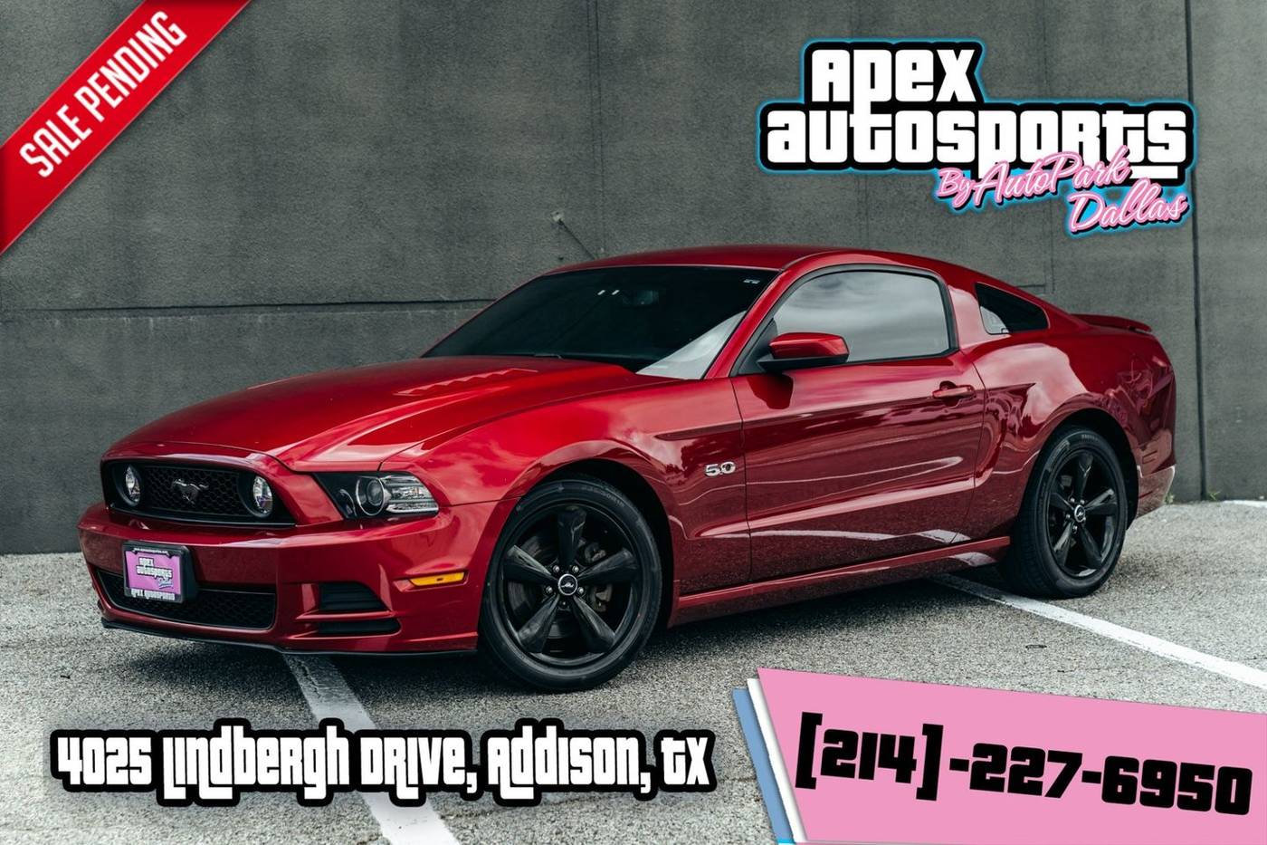 2014 Ford Mustang GT Premium — Coupe — 57,667 mi — Addison, TX