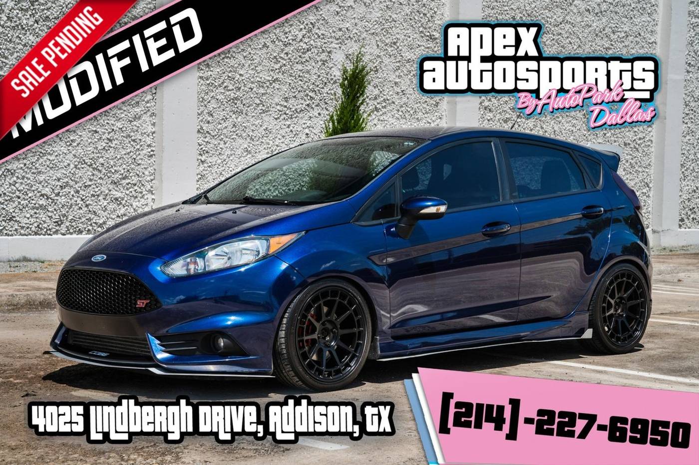 2016 Ford Fiesta ST — Hatchback — 106,037 mi — Addison, TX