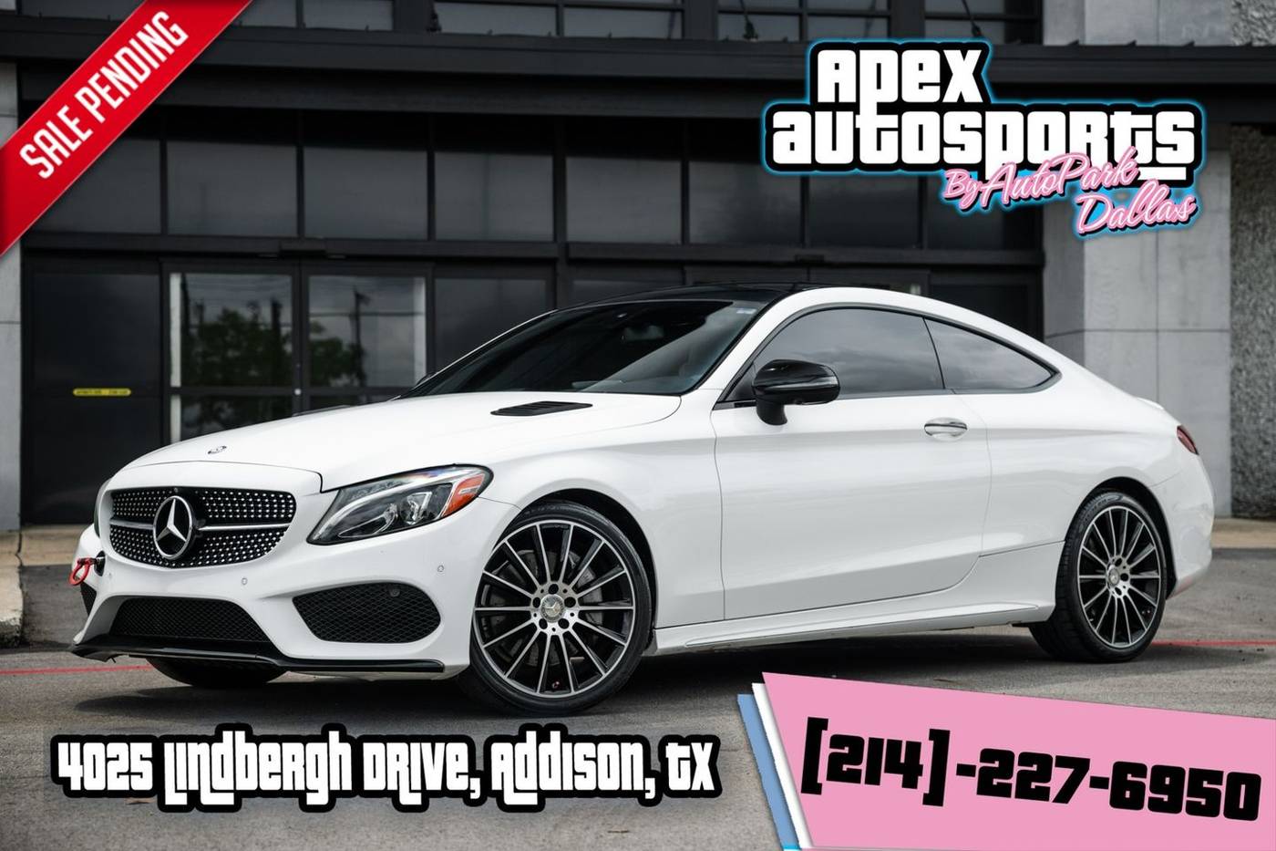 2017 Mercedes-Benz C-Class C 300 — Coupe — 97,912 mi — Addison, TX