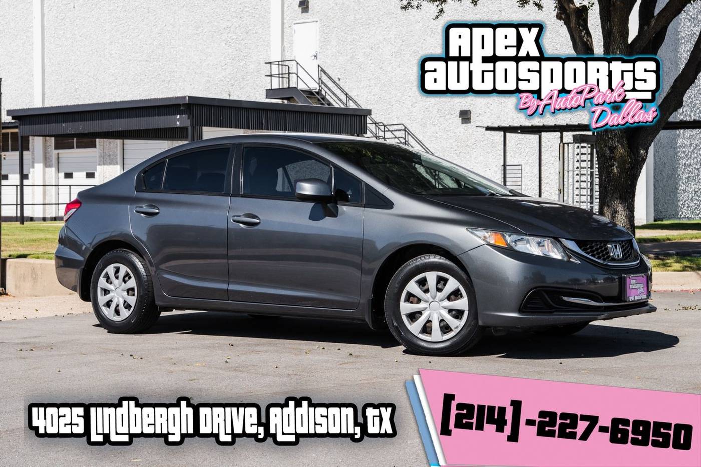 2013 Honda Civic LX — Sedan — 138,260 mi — Addison, TX