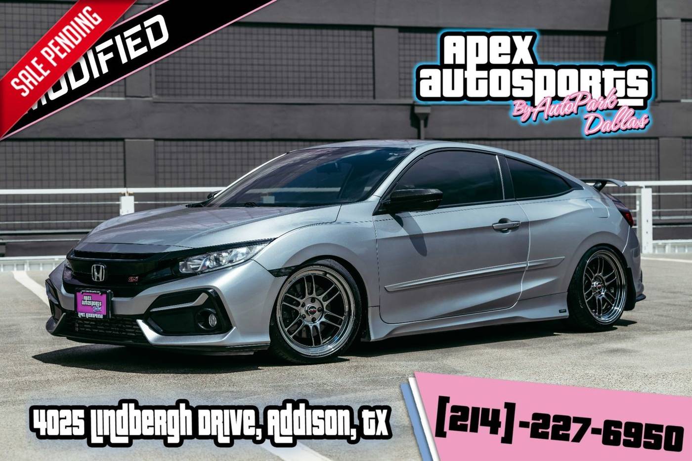 2017 Honda Civic Si — Coupe — 92,719 mi — Addison, TX
