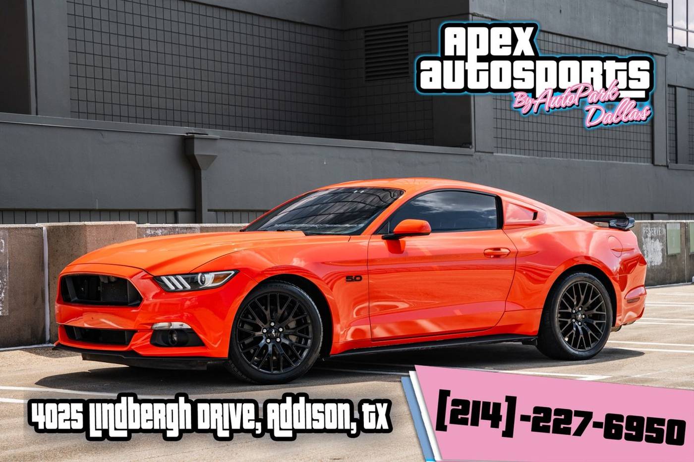 2015 Ford Mustang GT — Coupe — 68,439 mi — Addison, TX