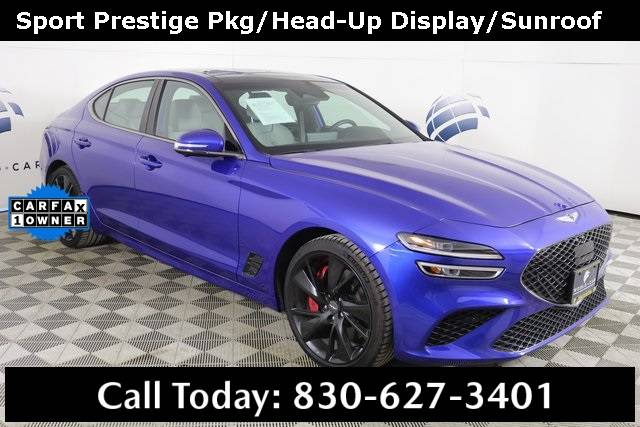 2023 Genesis G70 3.3T — Sedan — 5,189 mi — New Braunfels, TX