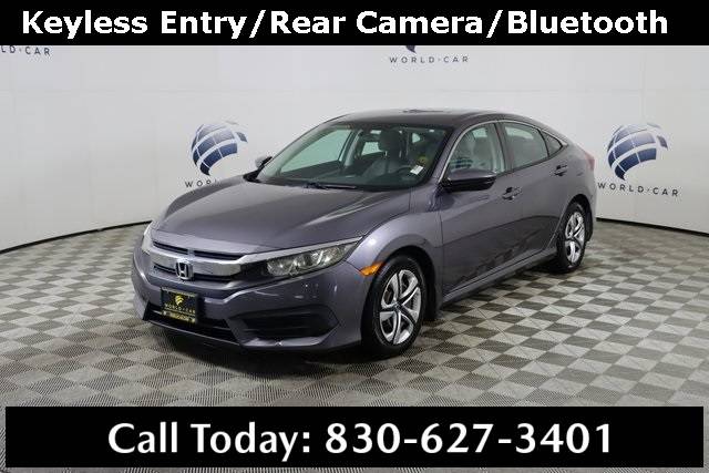 2017 Honda Civic LX — Sedan — 78,503 mi — New Braunfels, TX