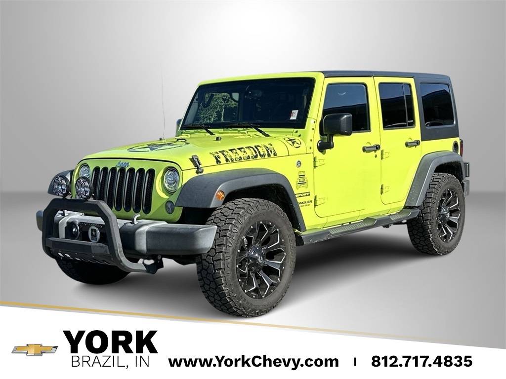 2017 Jeep Wrangler Sport — SUV — 63,290 mi — Brazil, IN