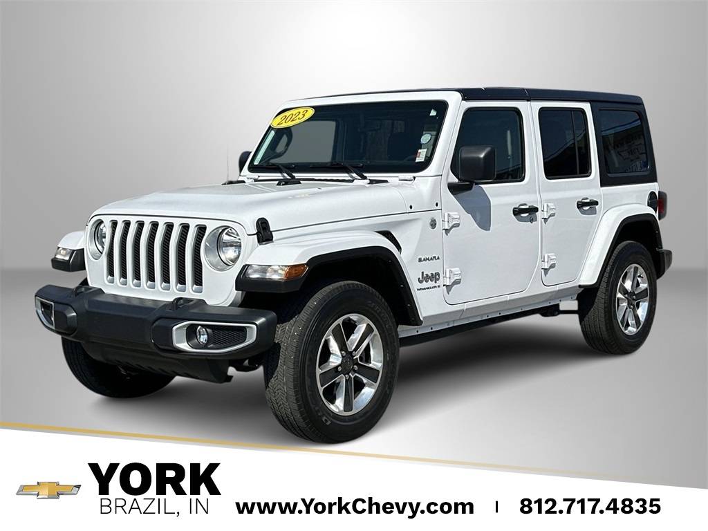 2023 Jeep Wrangler Sahara — SUV — 38,528 mi — Brazil, IN