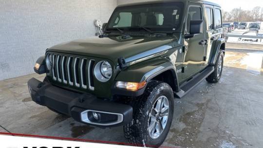 2022 Jeep Wrangler Sahara — SUV — 23,416 mi — Crawfordsville, IN