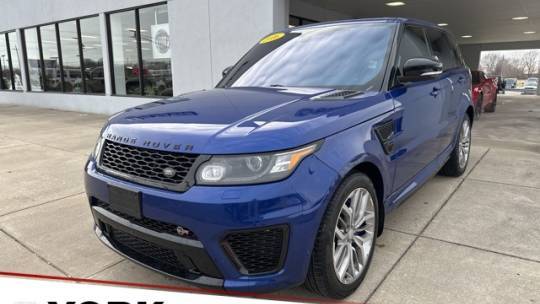 2016 Land Rover Range Rover Sport SVR — SUV — 87,725 mi — Crawfordsville, IN