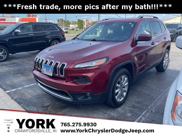 2016 Jeep Cherokee Limited — SUV — 161,965 mi — Crawfordsville, IN