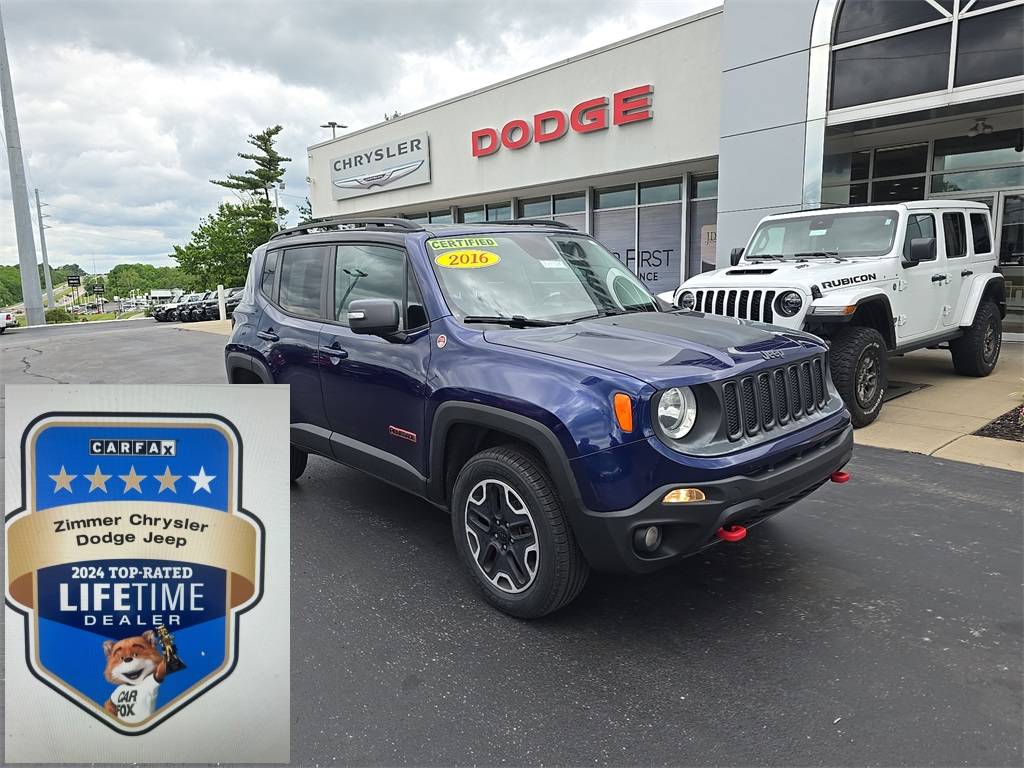 2016 Jeep Renegade Trailhawk — SUV — 107,616 mi — Florence, KY