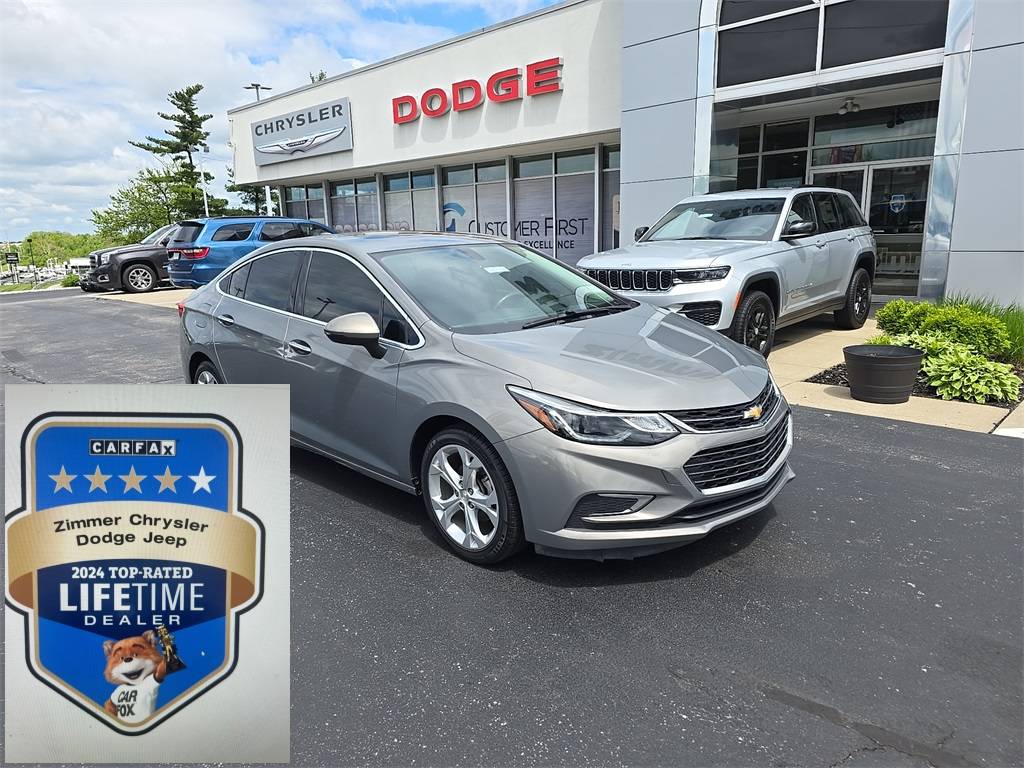2018 Chevrolet Cruze Premier — Sedan — 104,860 mi — Florence, KY