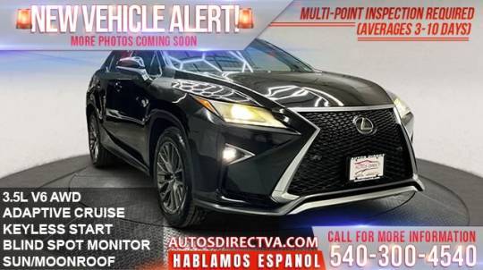 2016 Lexus RX RX 350 — SUV — 72,861 mi — Fredericksburg, VA