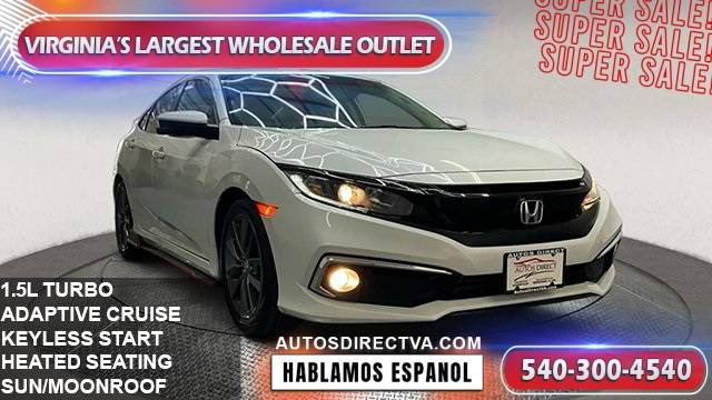 2020 Honda Civic EX — Sedan — 100,295 mi — Fredericksburg, VA