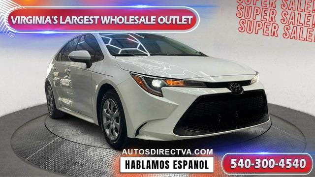 2021 Toyota Corolla LE — Sedan — 75,839 mi — Fredericksburg, VA
