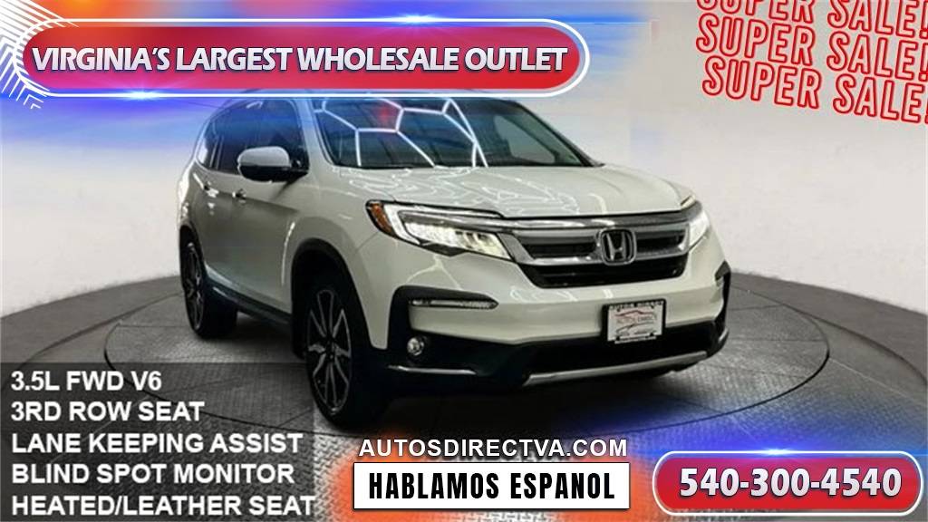 2021 Honda Pilot Touring — SUV — 47,793 mi — Fredericksburg, VA