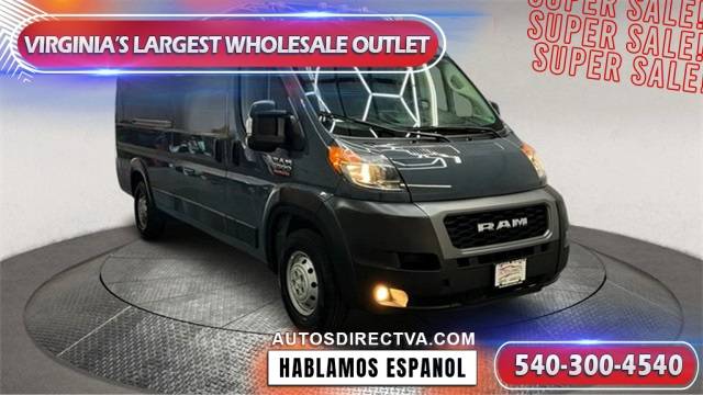 2022 Ram ProMaster Cargo Van 3500 — Cargo Van — 14,206 mi — Fredericksburg, VA