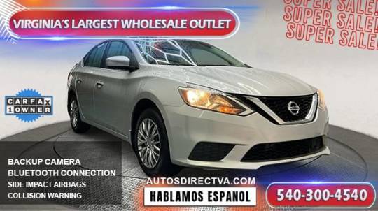 2019 Nissan Sentra S — Sedan — 93,544 mi — Fredericksburg, VA